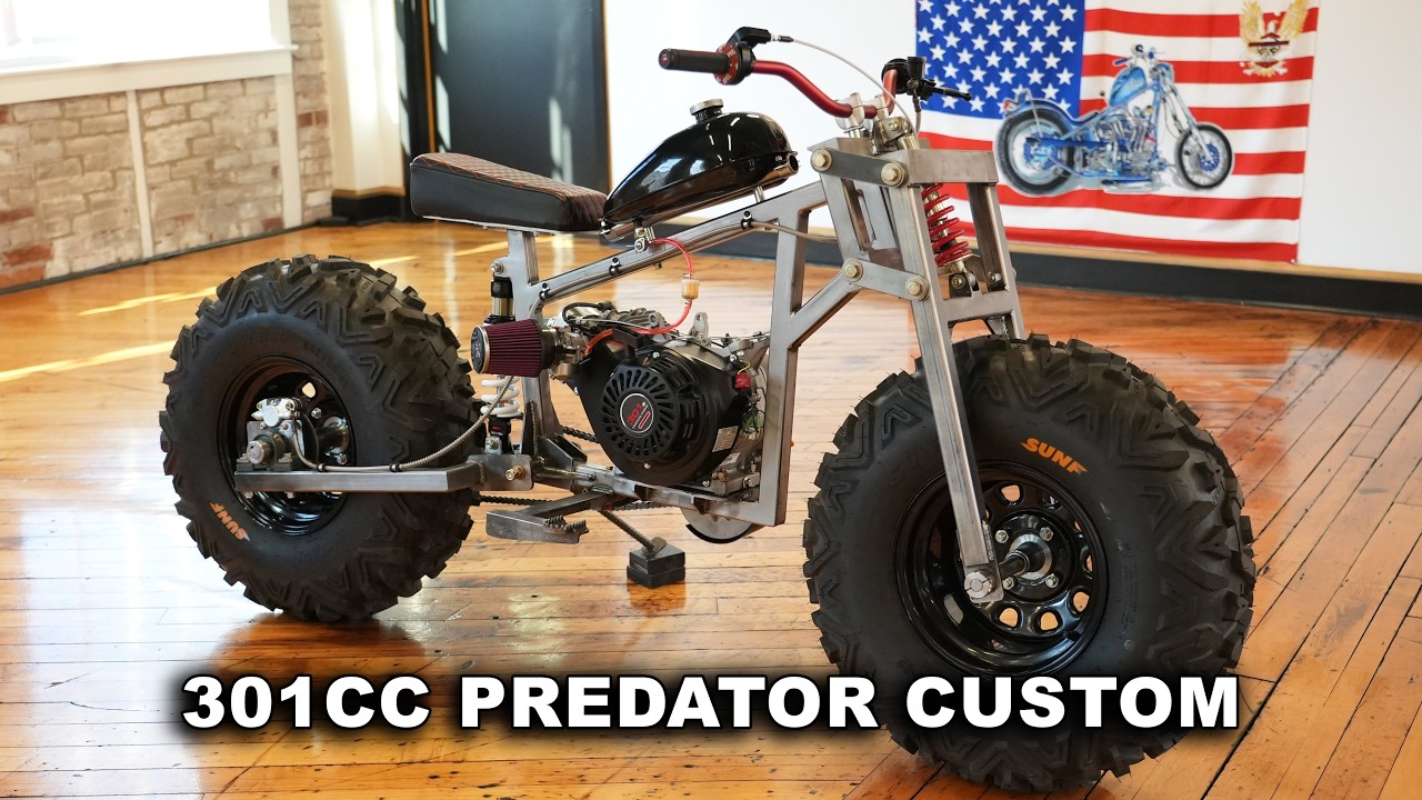 301cc PREDATOR MINI BIKE; THE WOOLY BOOGER! - YouTube