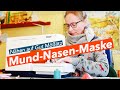 Selber nähen: Mund-Nasen-Maske - Mit Nadel und Faden auf Gut Mößlitz