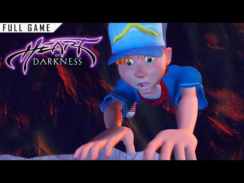 Heart of Darkness | PlayStation 1 | Full Game [Upscaled to 4K using A.I.]