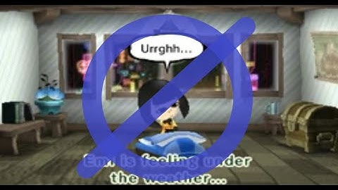 How to prevent sickness in Miitopia.