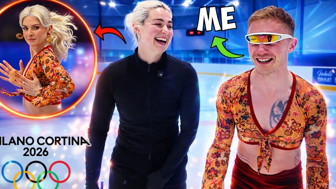 I tried advanced Figure Skating with Olympians {ft Olivia Smart}