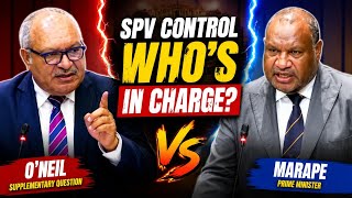 O’Neil Challenges PM Marape Over PNG LNG 4.27% SPV Control & Landowner Funds in Parliament