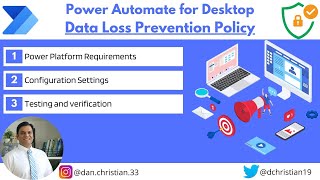 Power Automate for Desktop Data Loss Prevention Policy