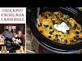CROCKPOT ENCHILADA MEXICAN CASSEROLE RECIPE | In The Kitchen With Joseph