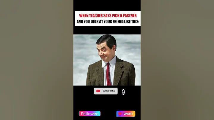 When you pick your partner at school