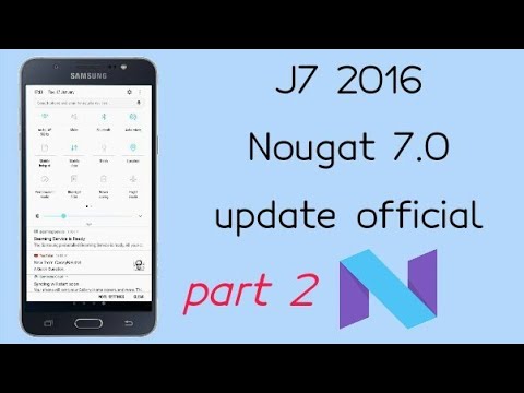 Samsung j7/6 nougat