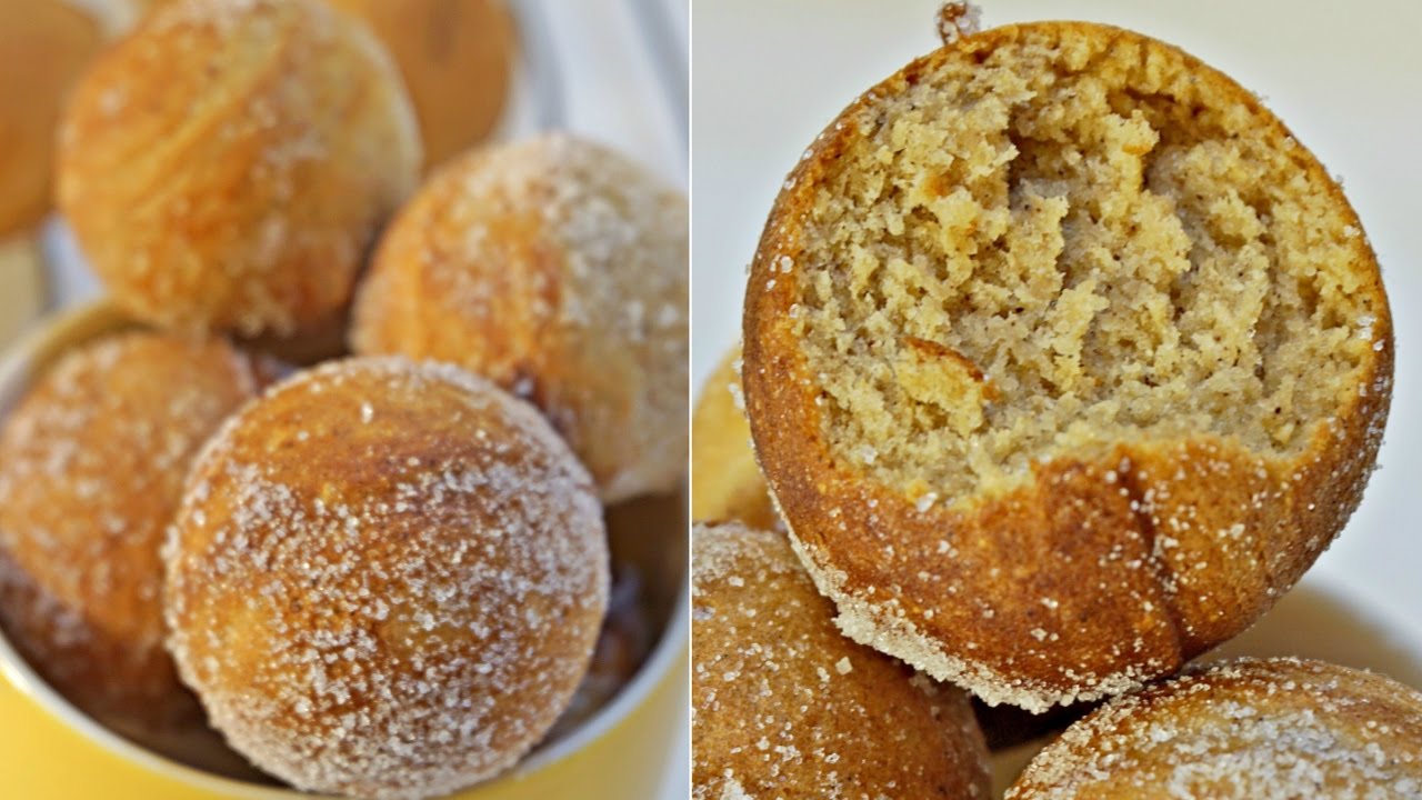 Quick Easy and Healthy Doughnuts in 15 Minutes || Drop Doughnuts Using Cake Pop Maker - YouTube