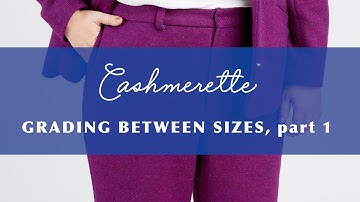 Grading between sizes on the Cashmerette Meriam Trousers (part 1 of 2)