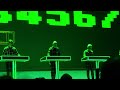 Kraftwerk - Numbers, Computer World - 6/18/22 - The Met, Philadelphia, PA