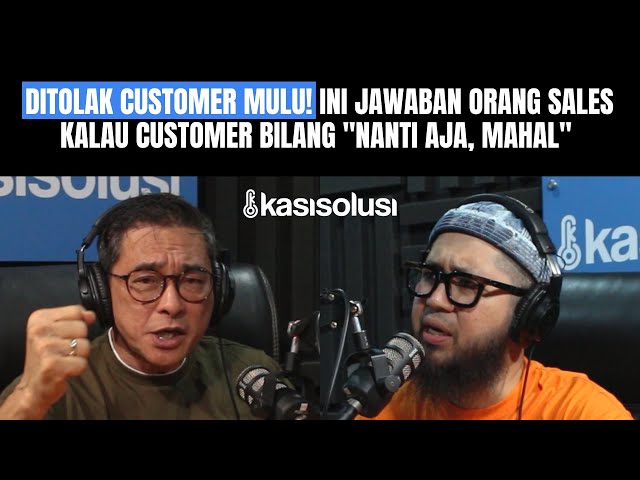 TIM SALES WAJIB LAKUIN INI‼️ 7 CARA AMPUH ATASI PENOLAKAN COSTUMER - Coach James Gwee class=