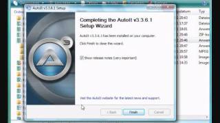 AutoIt3 - Download & Installation - ( mit Scite und Deutscher Hilfe )
