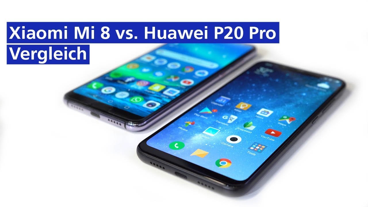 Xiaomi Mi 8 Vs Huawei