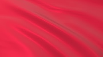 Orange-Red flag waving in the wind - Flag animation - Motion background - 4K UHD