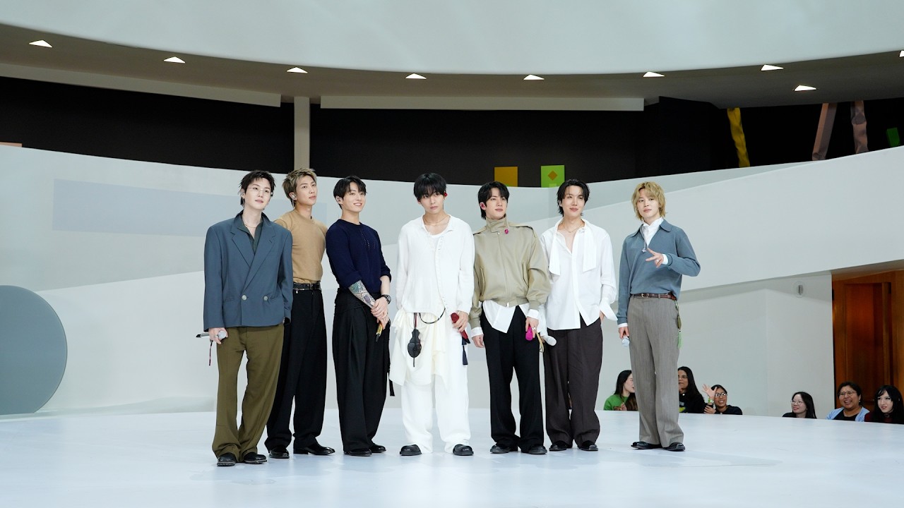 BTS 'ARIRANG' North America Promotions Sketch