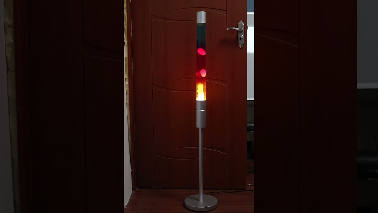 led floor lava lamp for home decor #light #ledlamp #homedecor