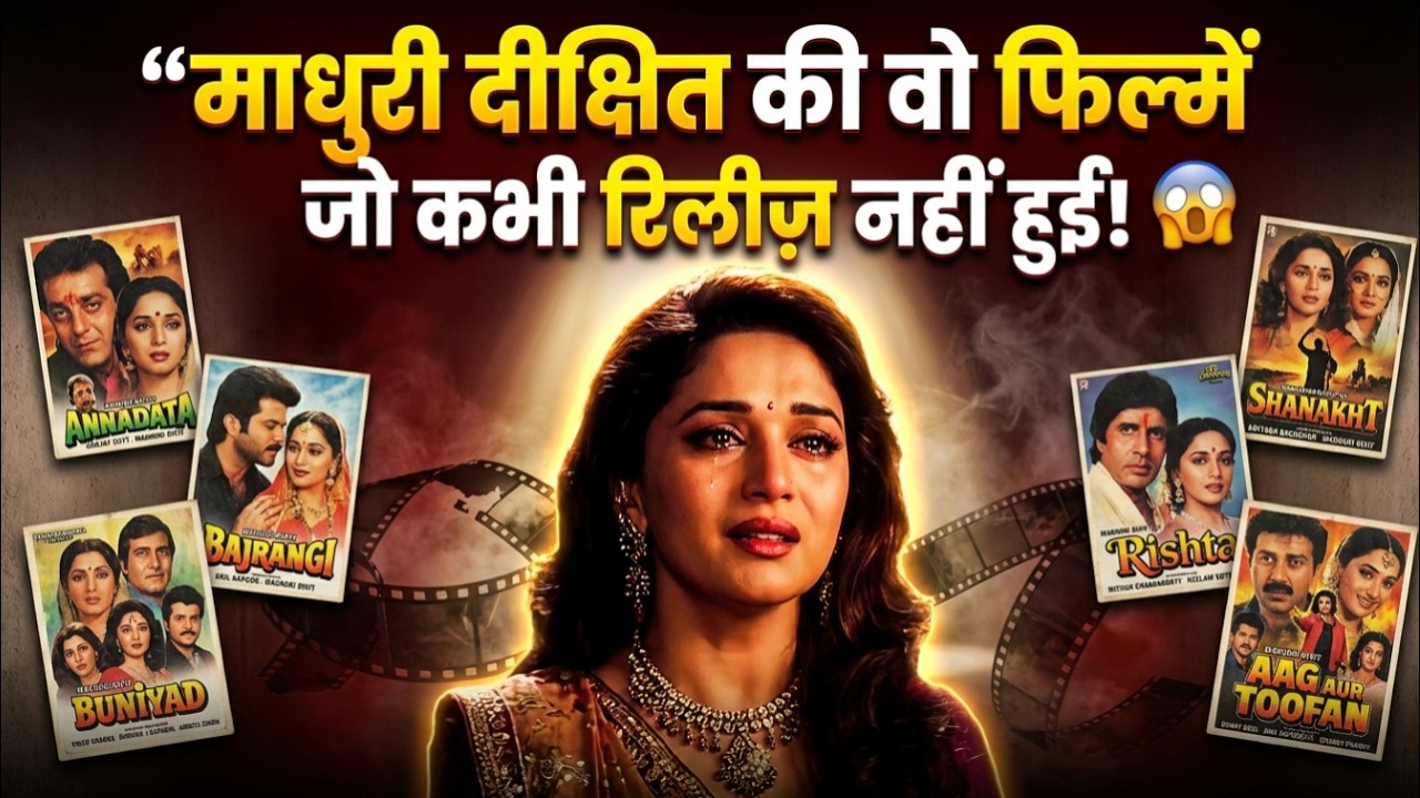 माधुरी दीक्षित की बड़ी फिल्में जो कभी रिलीज़ नहीं हुईं | Madhuri Dixit Unreleased Movies|