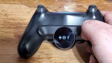 How to program the PS4 back button attachment.