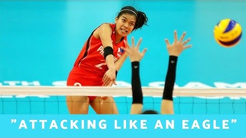 Relive: 10x Dreadful Backrow Attacks by "The Phenom" Alyssa Valdez • Asian Women