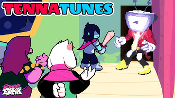 FNF: Vs Tenna // Deltarune // TENNATUNES █ Friday Night Funkin