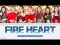 Ｇ.O.F (烈焰之心) - FIRE HEART [Color Coded Chinese|Pinyin|Eng Lyrics]