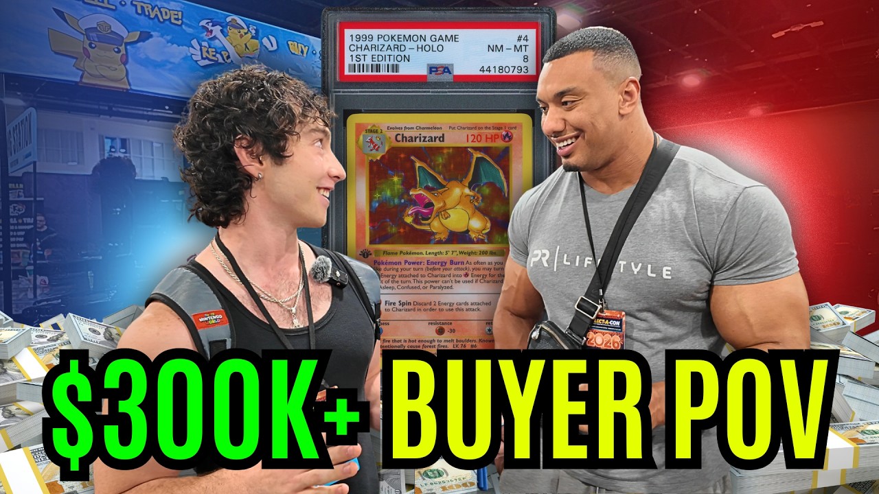 Buying $300,000 + of Pokémon Cards as a 22yo | MIAMI COLLECT-A-CON