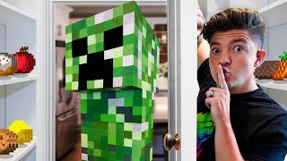 Extreme MINECRAFT Hide and Seek in Real Life! - Challenge