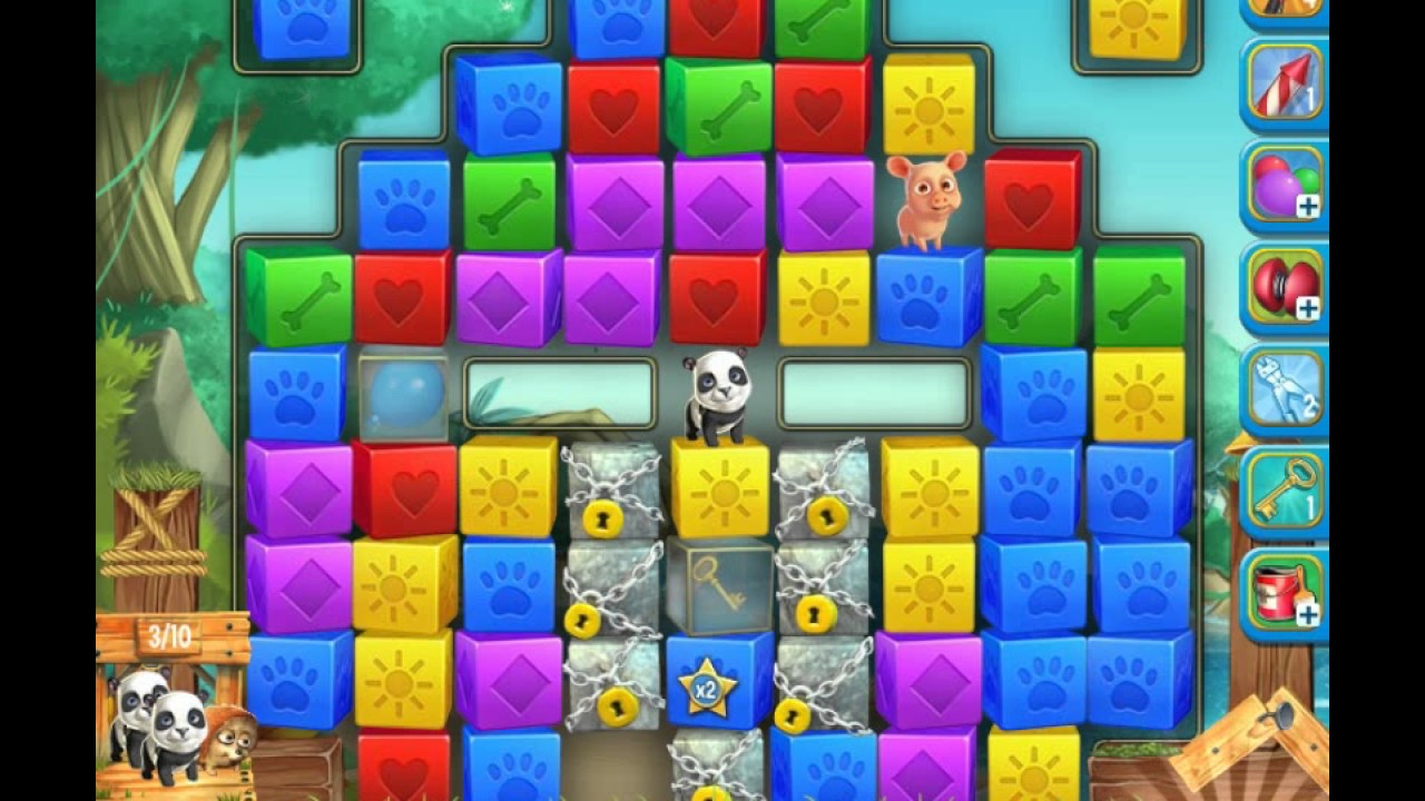 Pet Rescue Saga, Pet Island, 5th June 2017, level 9 😈 ►TOBIAS DEAMON◄