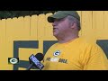 Painting Lambeau Fence