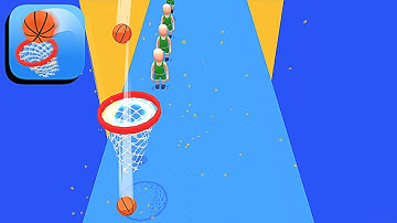Basket Runner 3D ​- All Levels Gameplay Android,ios (Levels 1-5)