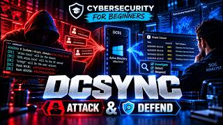 Full Cybersecurity Course: Lesson 2 | DCSync Attack & Defense Guide