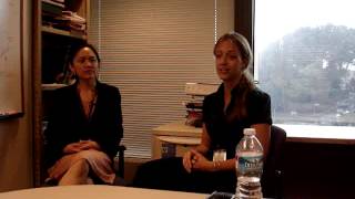 Exit interview with Research Interns Stephanie Sangalang and Amy Chambliss