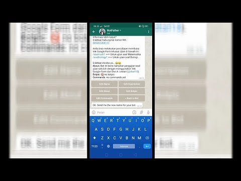 Video: Cara Mengganti Nama Bot Bot