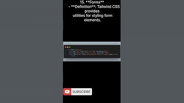 Forms #tailwindcss #coding #frontendcourse #cssframework #webdesign #csstutorial #programming #css3