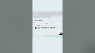 what is lists in python | python programming @c4yourselfyt