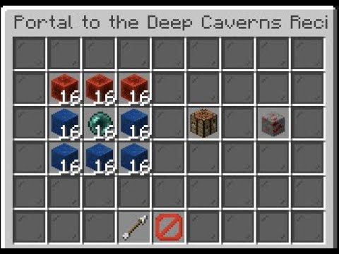 HOW TO CREATE A PORTAL TO DEEP CAVERNS 2021! HYPIXELS SKYBLOCK!