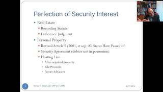 Credit, Secured Transactions and Bankruptcy