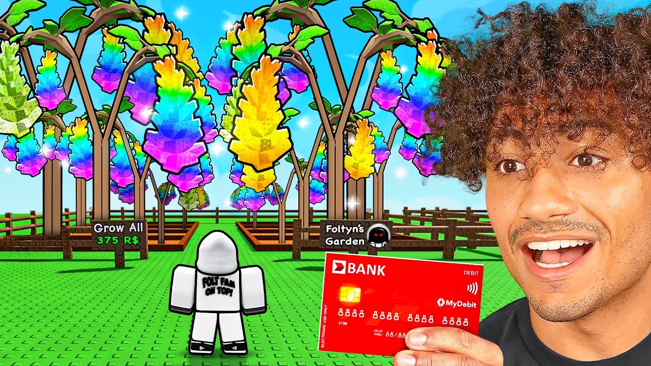 Spending $9,384,737 For The ROMANESCO SEEDS In Grow A Garden