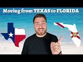 Moving from Texas to Florida: Navigating the Pros and Cons of Relocating
