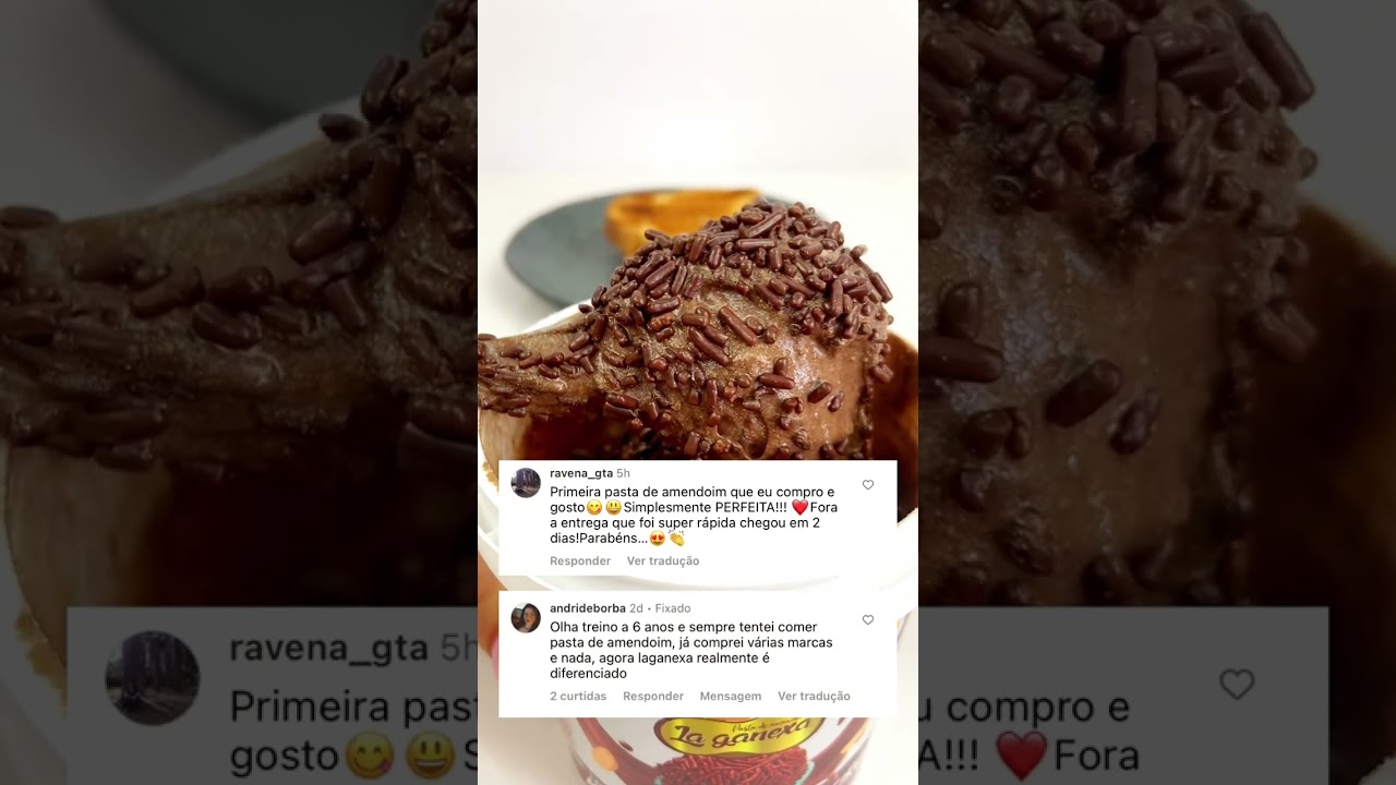 Pasta de Amendoim Mousse de Brigadeiro - La Ganexa