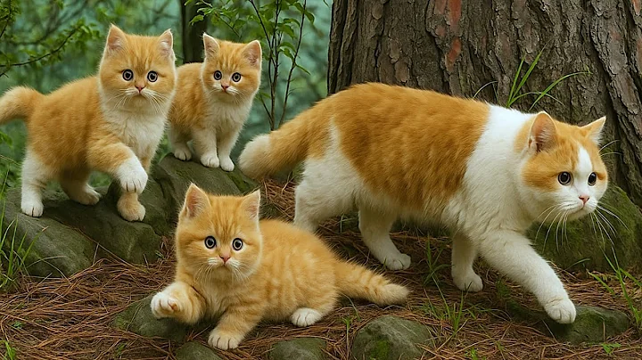 Watch the video about Adorable Persian Kittens Following Mama Cat – Too Cute to Handle! 😻 Cutest kittens