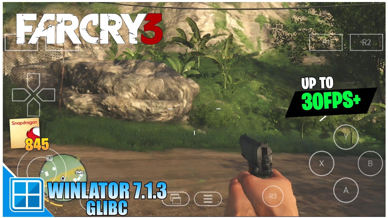 Far Cry 3 Android Offline Gameplay Winlator 7.1.3 Glibc Tested