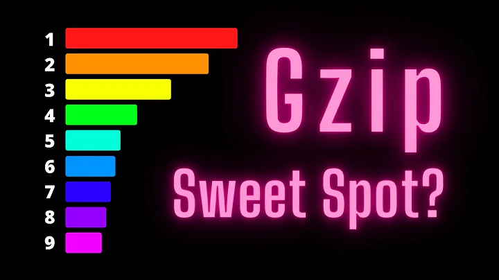 What is the Gzip Compression Level Sweet Spot?