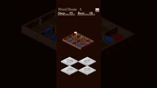 Labyrinth of Red and Blue Wood House 3 In 3 Seconds screenshot 2