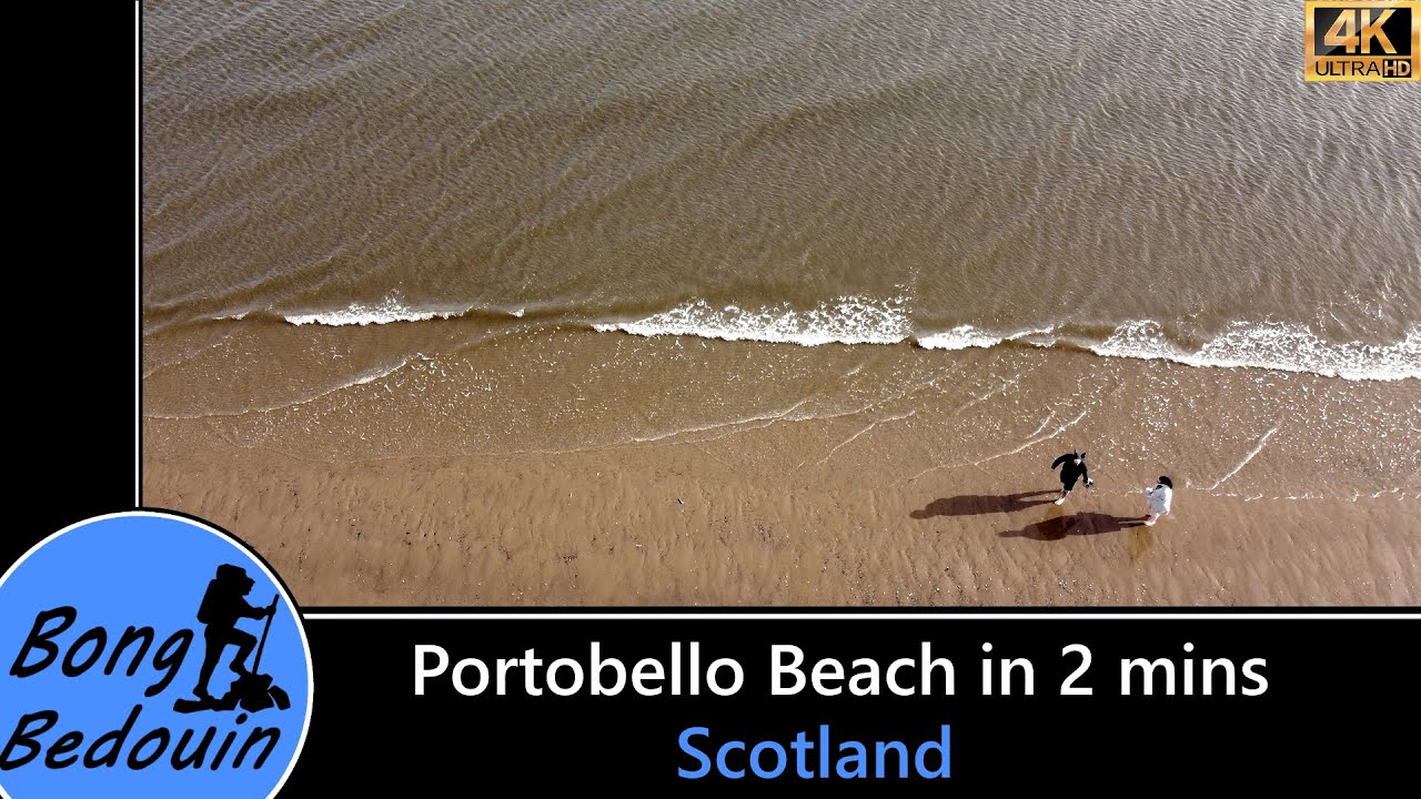 Portobello Beach in 2 Minutes Edinburgh Scotland 4K Cinematic