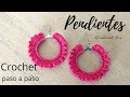 Cómo tejer pendientes a crochet o ganchillo muy fácil de hacer