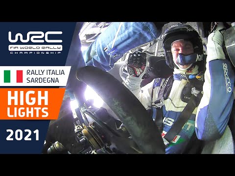 HIGHLIGHTS Stages 1-3 - WRC Rally Italia Sardegna 2021