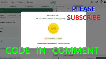 GFG POTD 09/03/2025 IN C++ MOST IMPORTANT INFORMATION | CODE IN COMMENT #geeksforgeeks #gfg #potd