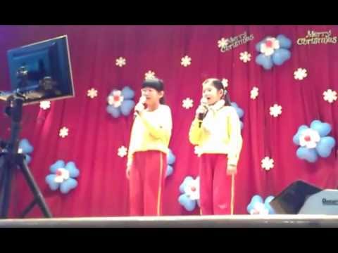 余小雯 林小倢 把傷心打碎  HLES歲末才藝競賽121222