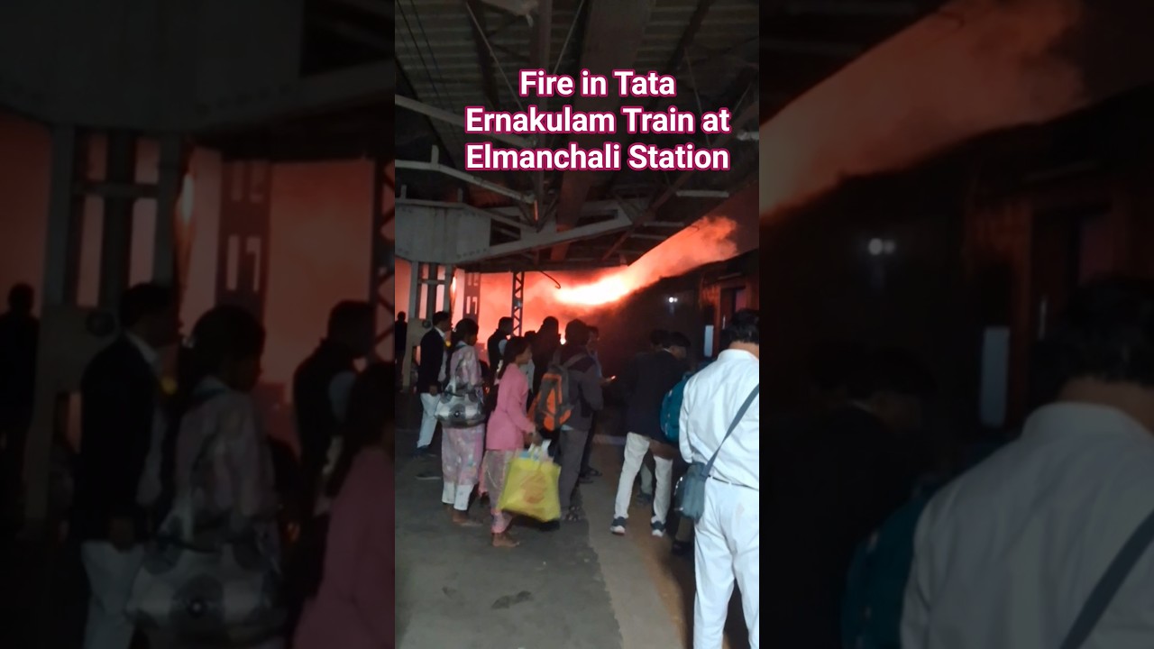 Tata Ernakulam train fire 