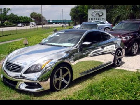 Custom Infiniti G37 Ipl With Chrome Wrap 500 Hp Supercharger
